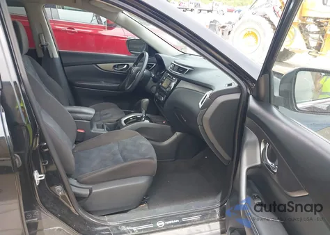 2015 Nissan Rogue Sv из США, поврежденный, VIN KNMAT2MV6FP583476